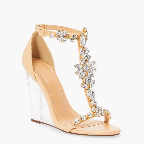 ShoeDazzle Constance Wedge Sandal - Picture 10 of 12